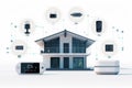 Implement wireless sensor technology for real-time surveillance in your home, using watchful cameras and vigilant digital monitori