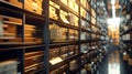 The implementation of metadata and tagging systems to help categorize and organize vast amounts of historical data in a