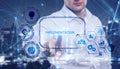 IMPLEMENTATION, web technology concept. Business, Technology, Internet and network concept