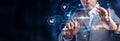 IMPLEMENTATION, web technology concept. Business, Technology, Internet and network concept