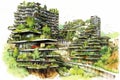 Implementing Urban Development: A Visionary Sketch. Generative Ai