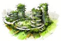 Implementing Urban Development: A Visionary Sketch. Generative Ai