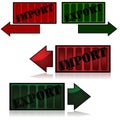 Import and export Royalty Free Stock Photo