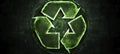 The Importance of Recycling and Sustainable Consumption for Utilizing Renewable Resources Royalty Free Stock Photo