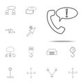 important call icon. web icons universal set for web and mobile Royalty Free Stock Photo