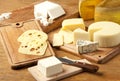 Imported cheese Royalty Free Stock Photo