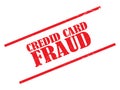 Credit card fraud stamp