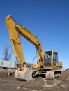 Imposing Backhoe Royalty Free Stock Photo