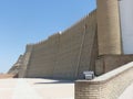 Imposing boundaries towns of the antique city of Bukhara in Uzbekistan .