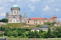 Imposing building of Basilica Esztergom,Hungary Royalty Free Stock Photo