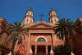 Imposing Church in Santiago, Chile Royalty Free Stock Photo
