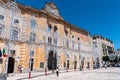 Italy. Matera. European Capital of Culture 2019. The historical Palazzo dell`Annunziata building in 18th century