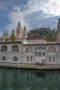 The imposing Ljubljana Castle dominating the city skyline