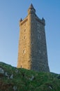 The Imposing Scrabo Tower in Northern Ireland Royalty Free Stock Photo