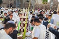 Imposition of a Sefer Torah for prayer Royalty Free Stock Photo