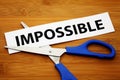 Impossible becomes possible