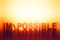 Impossible Royalty Free Stock Photo