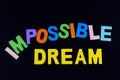 Impossible dream surreal fantasy imagination future happiness success ambition