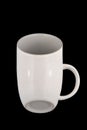 Impossible perspective of coffee mug with handle Royalty Free Stock Photo