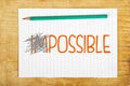 Impossible is Possible