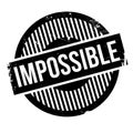 Impossible rubber stamp