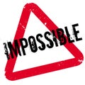 Impossible rubber stamp