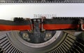 IMPOSSIBLE written with a mechanical typewriter Royalty Free Stock Photo