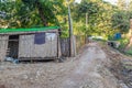 Impoverished neighborhood in Mandalay, Myanm