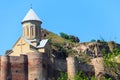 Impregnable ancient fortress Narikala and church of St. Nicholas