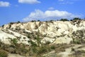 Impresive stones in Cappadokia Royalty Free Stock Photo