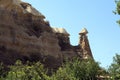 Impresive stones in Cappadokia Royalty Free Stock Photo