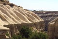 Impresive stones in Cappadokia Royalty Free Stock Photo