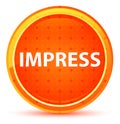 Impress Natural Orange Round Button