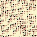 Bubbles Fashion Fabric Seamless Colored Royalty Free Stock Photo