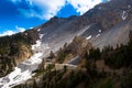 Casse deserte in the french alps Royalty Free Stock Photo
