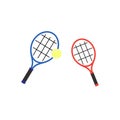 Tennis racket clipart vector