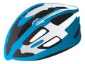 Bicycle safety helmet vector