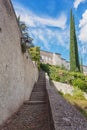 Impression of the village Viviers in the Ardeche region of Franc