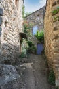 Impression of the village Vogue in the Ardeche region of France