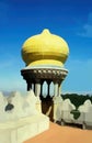 Impressionism photography of Palace da Pena in Sintra, Portugal