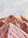 Impressionist Mountain