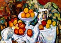 An impressionist painting style image of a still life