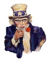 Impressionist Uncle Sam