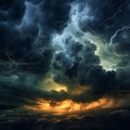 Impressionistic Thunderstorm