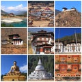 Impressions of Bhutan Royalty Free Stock Photo