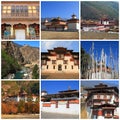 Impressions of Bhutan Royalty Free Stock Photo