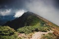 Impressive alpine highlands on a beautiful sunny day. Location place Carpathian mountains, Ukraine