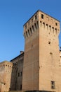 Impressive ancient fortress in Vignola Royalty Free Stock Photo