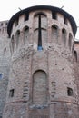 Impressive ancient fortress in Vignola Royalty Free Stock Photo