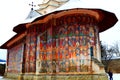 Impressive architecture of the painted monasteries in Moldova county, Romania